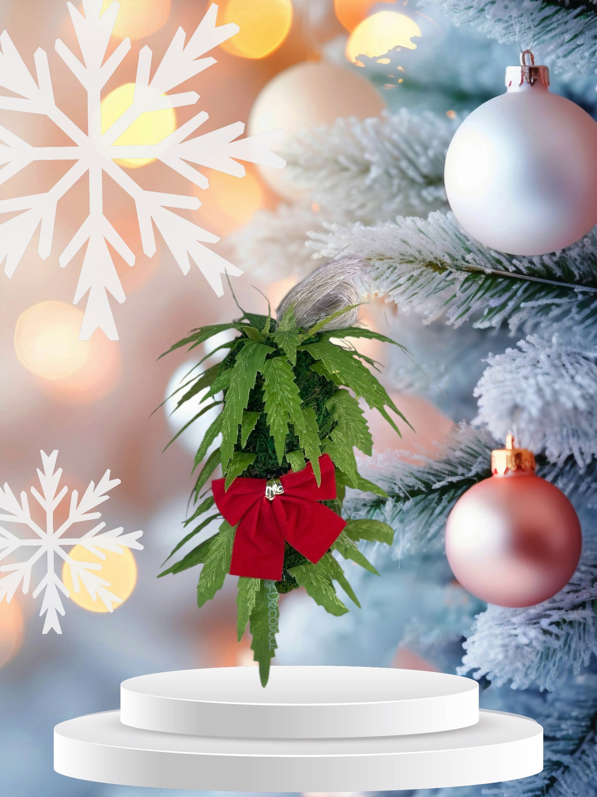 Holiday Nug Christmas Ornament