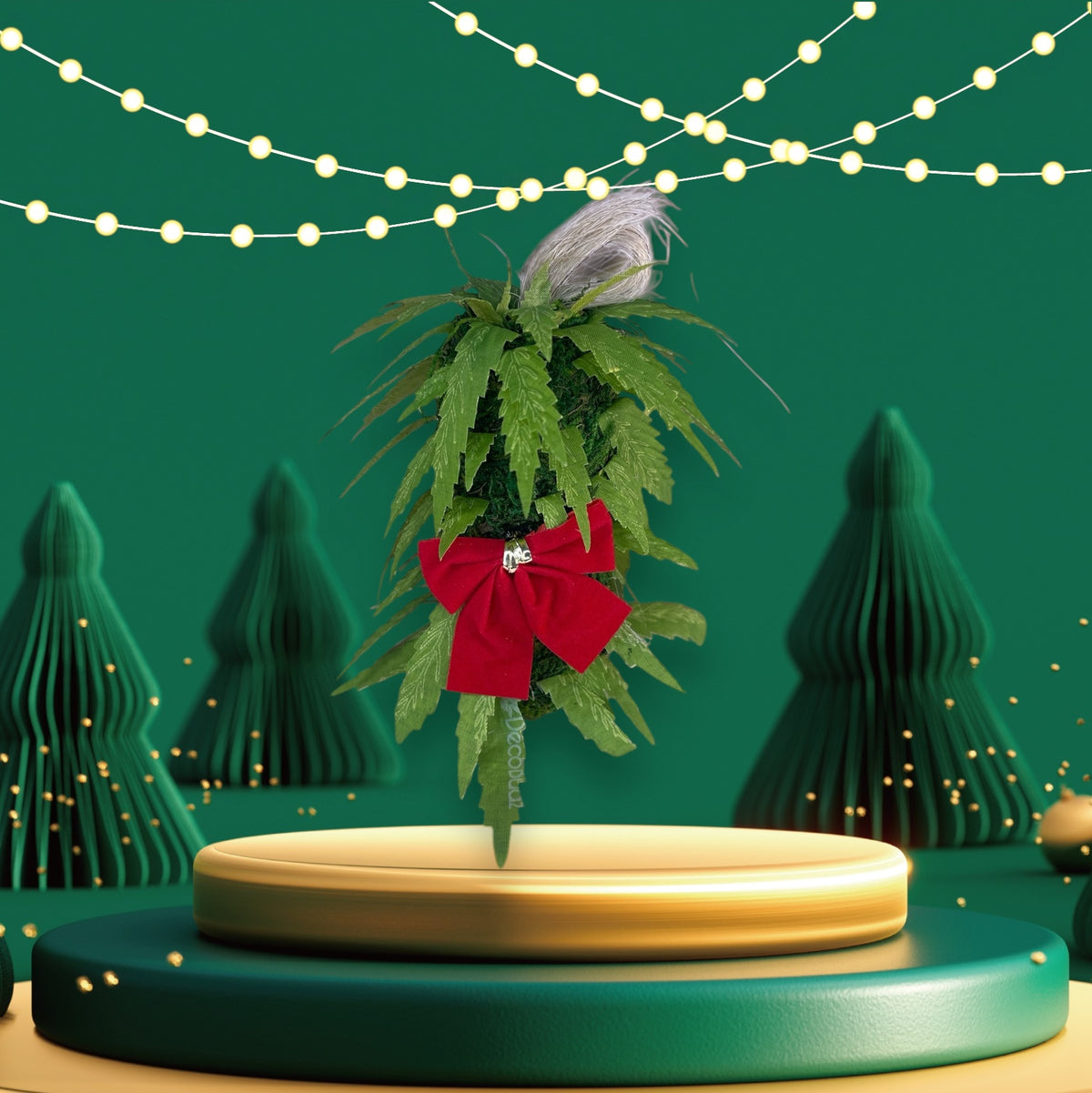 Holiday Nug Christmas Ornament